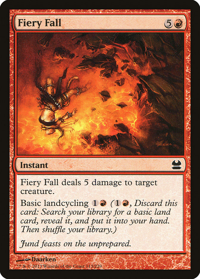 Fiery Fall [Modern Masters] | Total Play