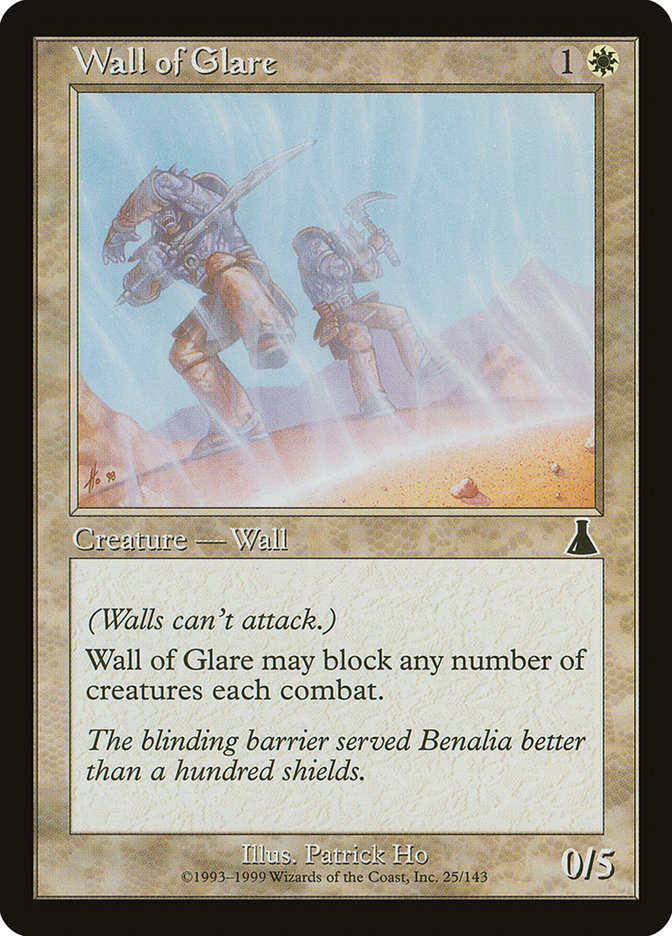 Wall of Glare [Urza's Destiny] | Total Play