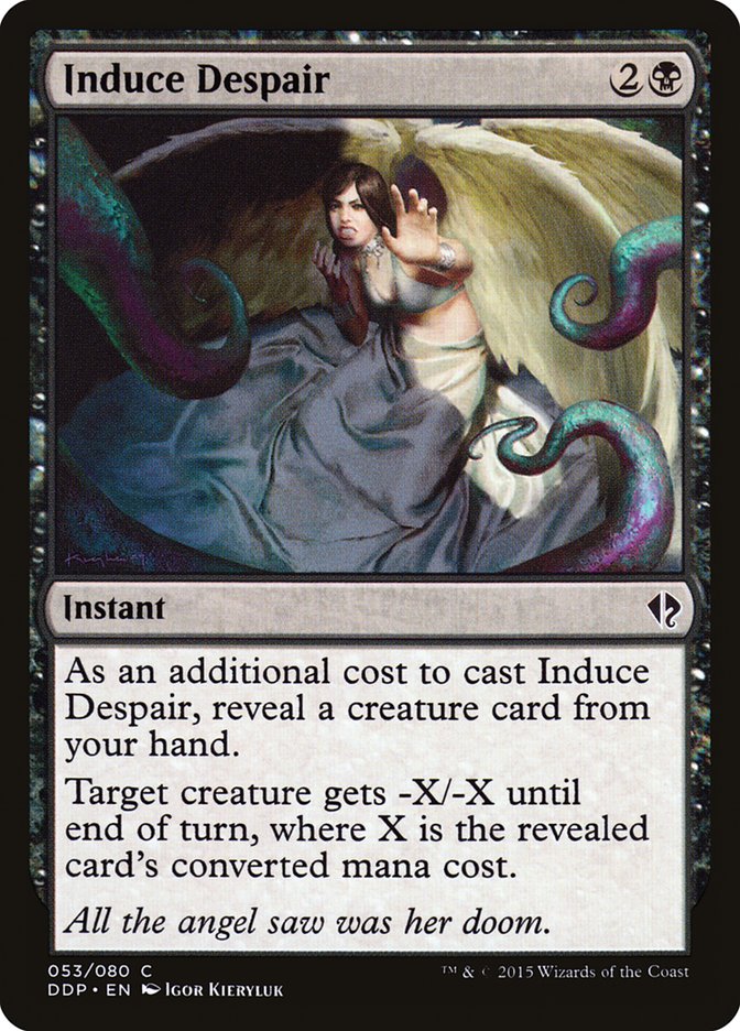 Induce Despair [Duel Decks: Zendikar vs. Eldrazi] | Total Play