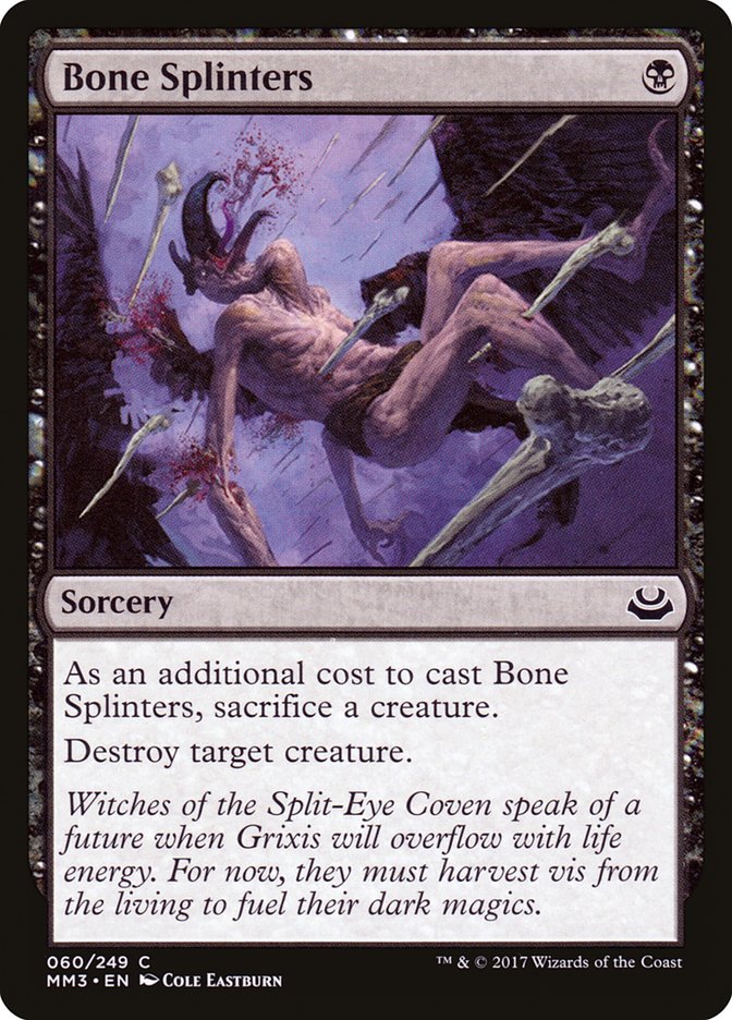 Bone Splinters [Modern Masters 2017] | Total Play