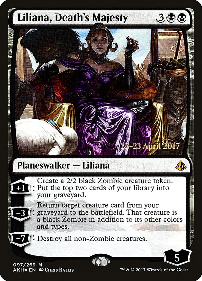 Liliana, Death's Majesty [Amonkhet Prerelease Promos] | Total Play