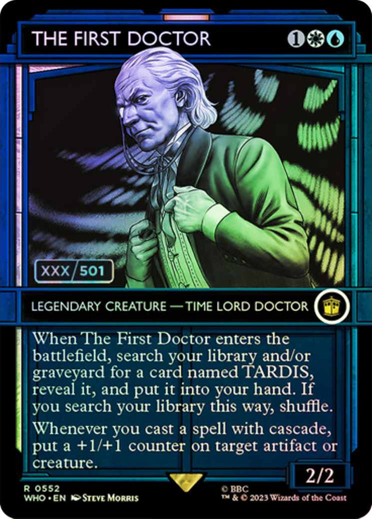 The First Doctor (Serial Numbered) [Doctor Who] | Total Play