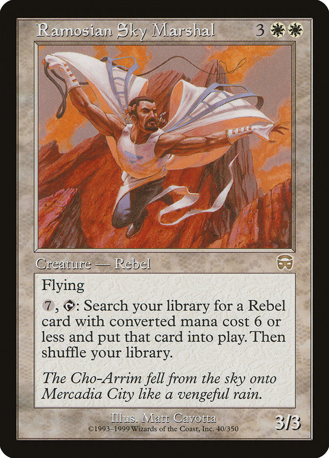 Ramosian Sky Marshal [Mercadian Masques] | Total Play