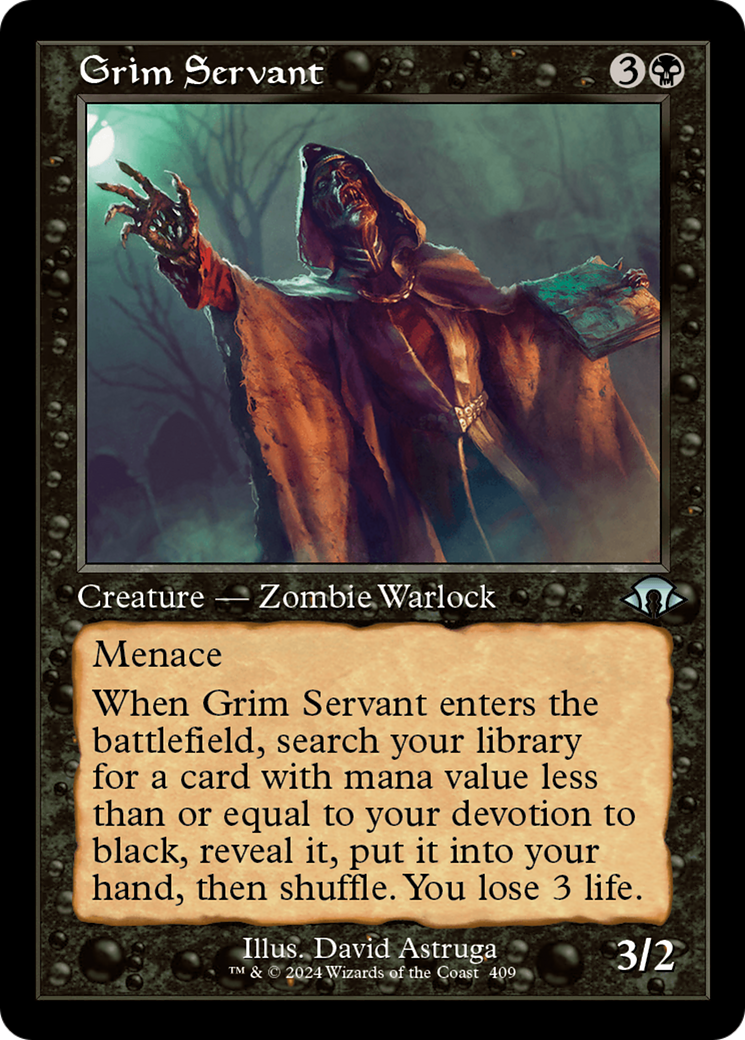 Grim Servant (Retro) [Modern Horizons 3] | Total Play