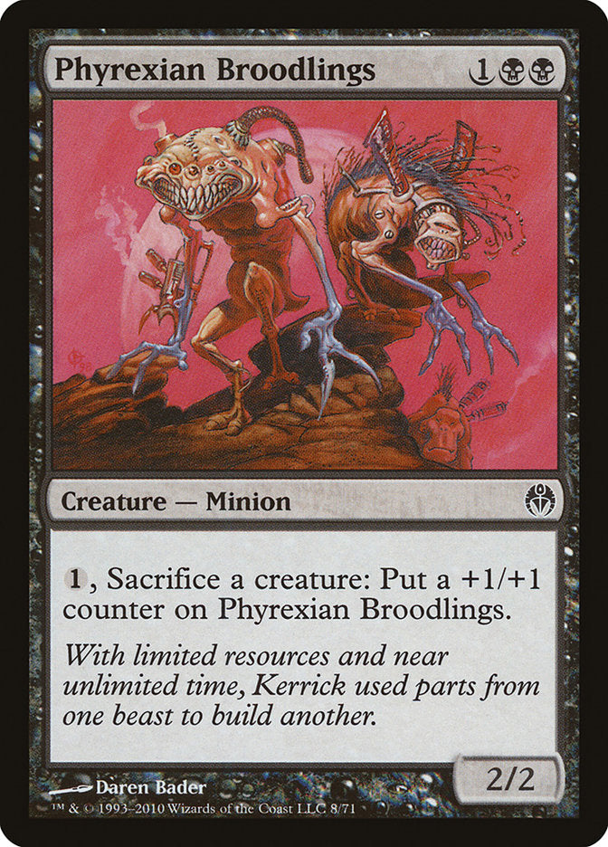 Phyrexian Broodlings [Duel Decks: Phyrexia vs. the Coalition] | Total Play