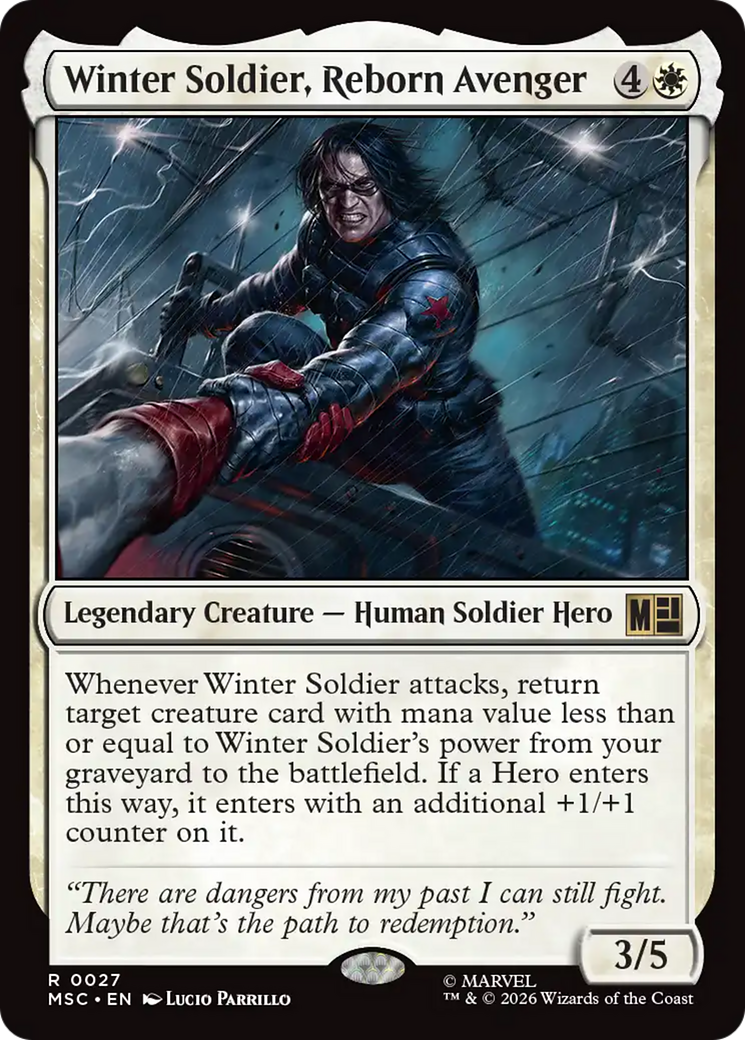 Winter Soldier, Reborn Avenger [Marvel Super Heroes Commander] | Total Play