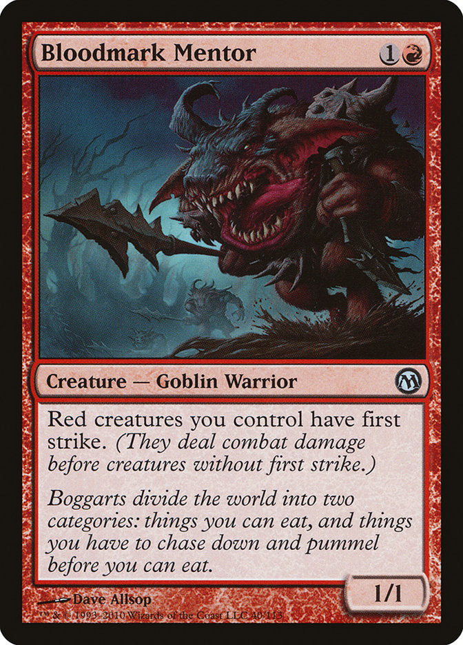 Bloodmark Mentor [Duels of the Planeswalkers] | Total Play