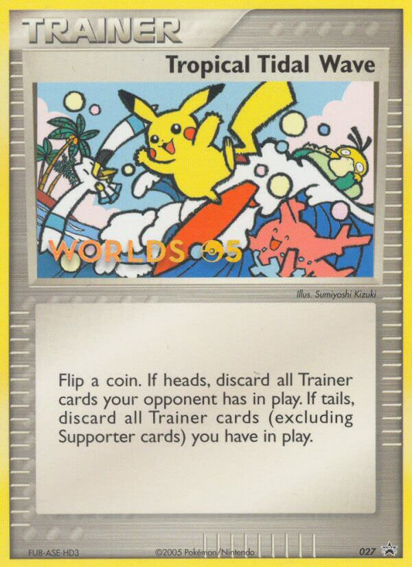 Tropical Tidal Wave (027) [Nintendo: Black Star Promos] | Total Play