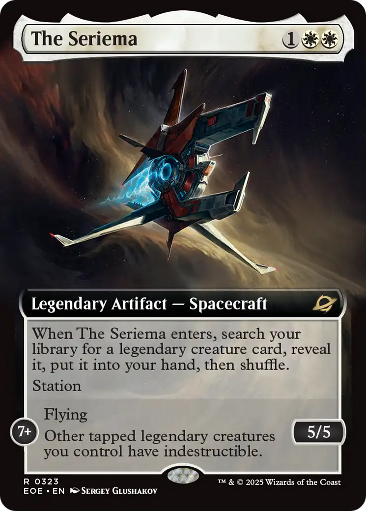 The Seriema (Extended Art) [Edge of Eternities] | Total Play