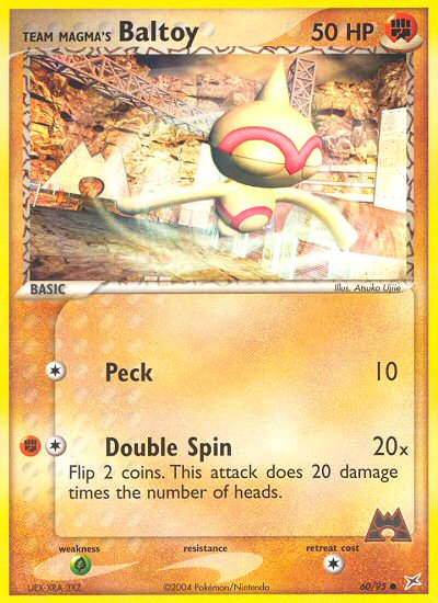 Team Magma's Baltoy (60/95) [EX: Team Magma vs Team Aqua] | Total Play