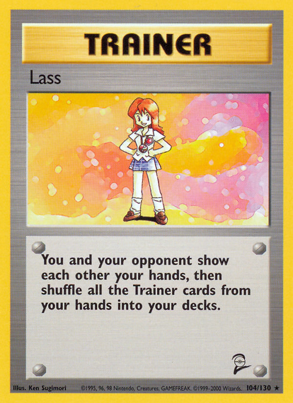 Lass (104/130) [Base Set 2] | Total Play