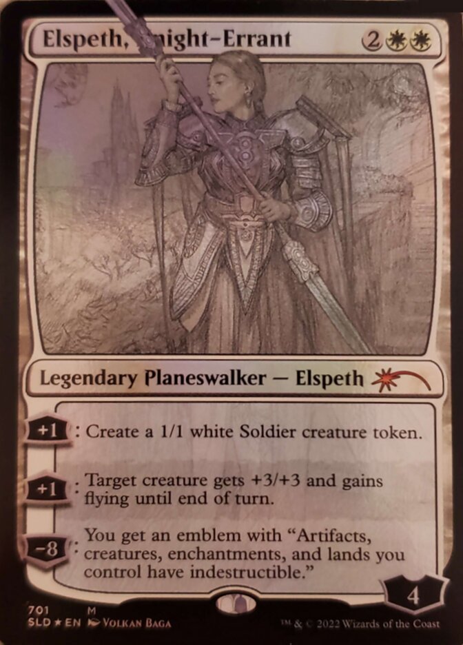 Elspeth, Knight-Errant (Sketch) [Secret Lair Drop Promos] | Total Play