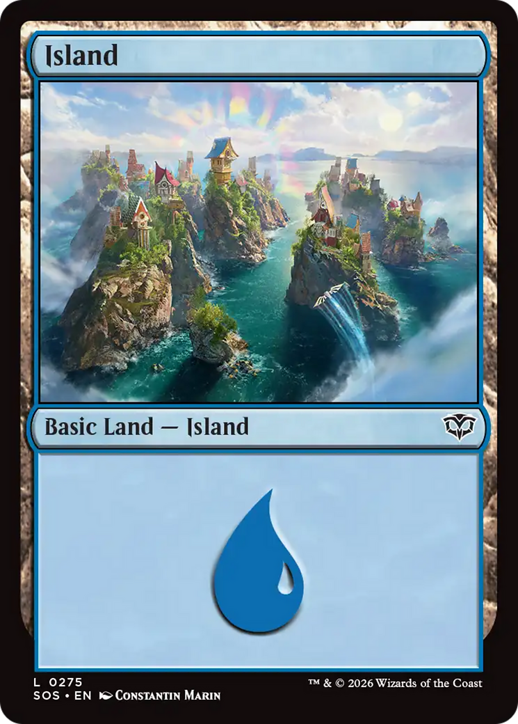 Island (0275) [Secrets of Strixhaven] | Total Play