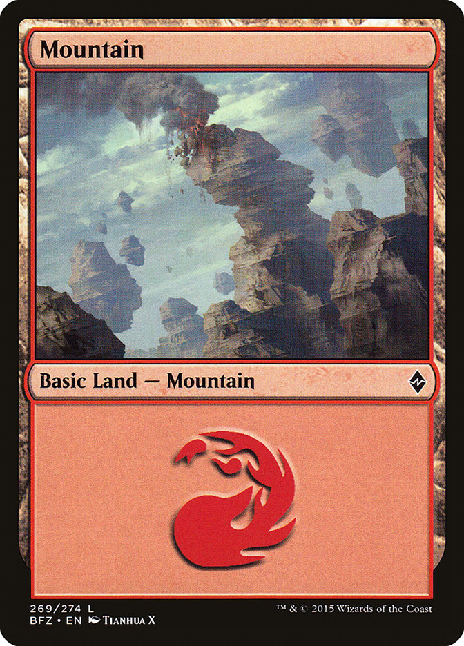 Mountain (269) [Battle for Zendikar] | Total Play