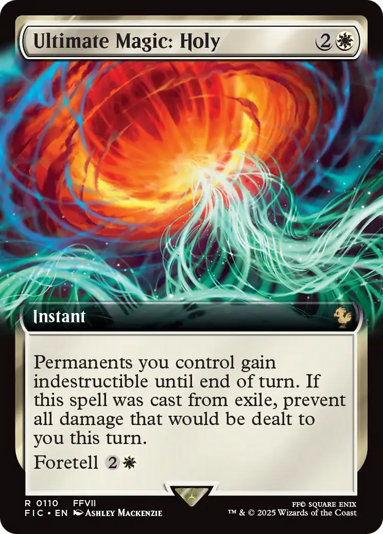 Ultimate Magic: Holy (Extended Art) [FINAL FANTASY Commander] | Total Play