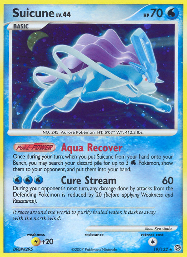 Suicune (19/132) [Diamond & Pearl: Secret Wonders] | Total Play