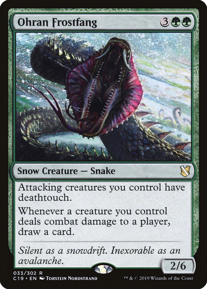 Ohran Frostfang [Commander 2019] | Total Play