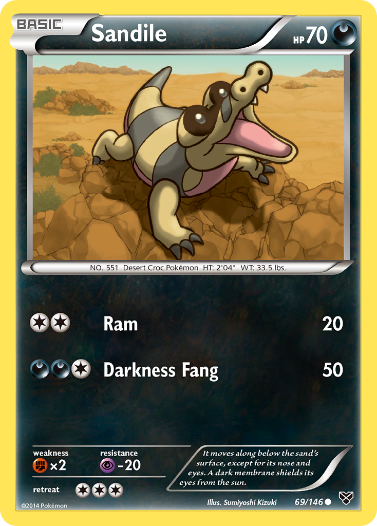 Sandile (69/146) [XY: Base Set] | Total Play