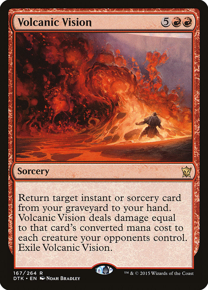 Volcanic Vision [Dragons of Tarkir] | Total Play