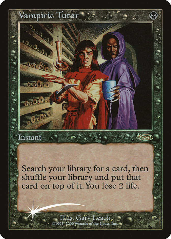 Vampiric Tutor [Judge Gift Cards 2000] | Total Play