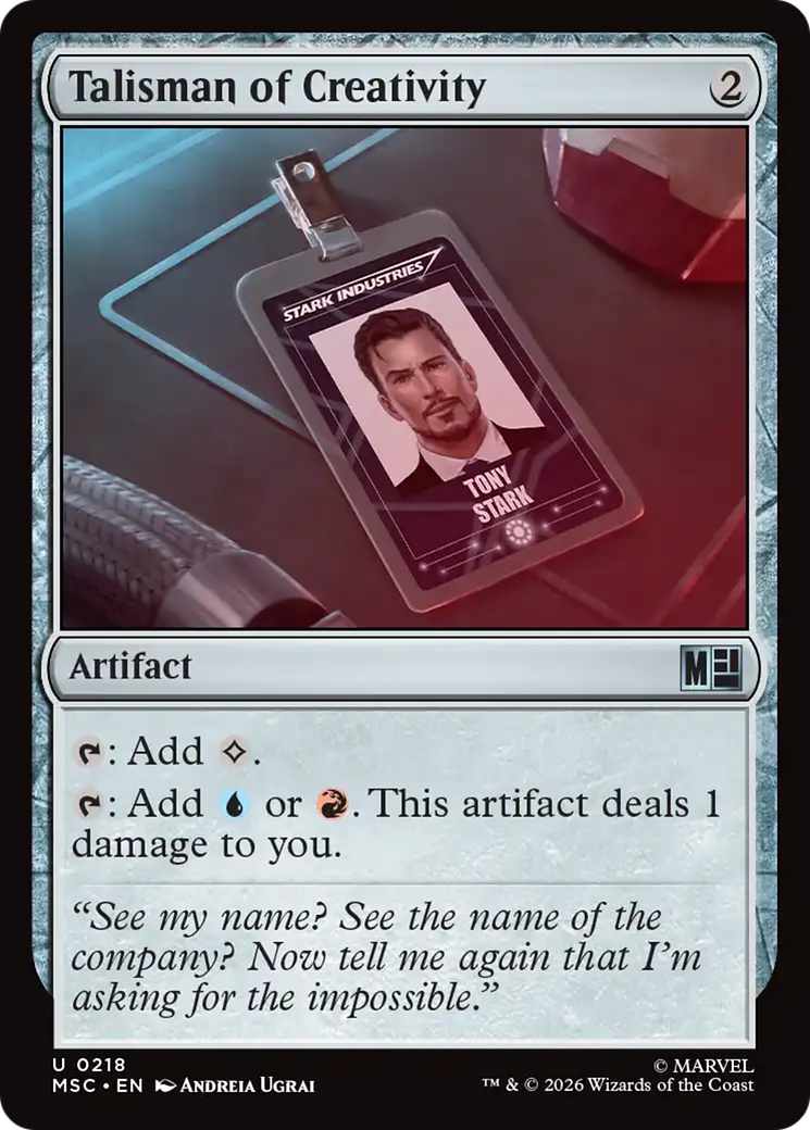 Talisman of Creativity [Marvel Super Heroes Commander] | Total Play