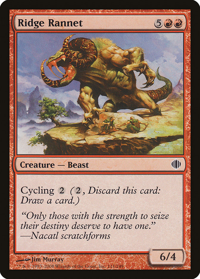 Ridge Rannet [Shards of Alara] | Total Play