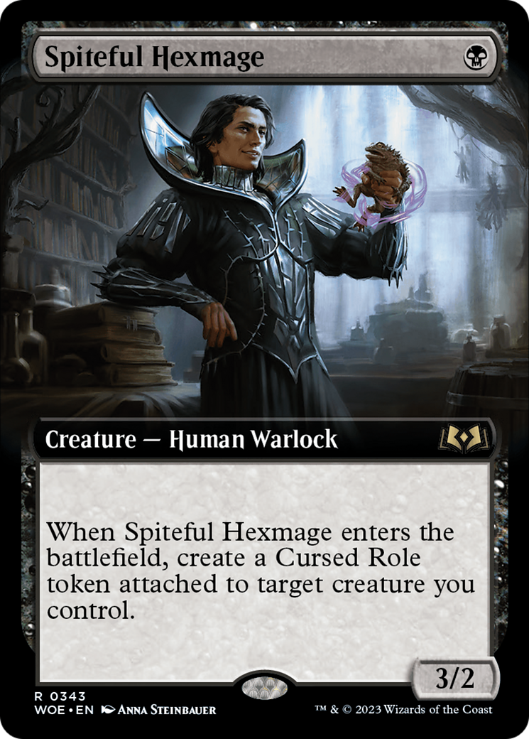 Spiteful Hexmage (Extended Art) [Wilds of Eldraine] | Total Play