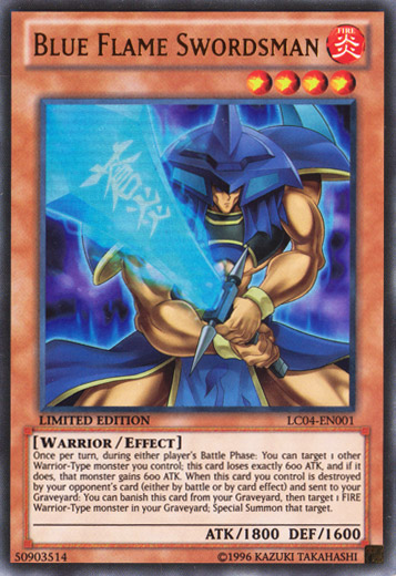 Blue Flame Swordsman [LC04-EN001] Ultra Rare | Total Play