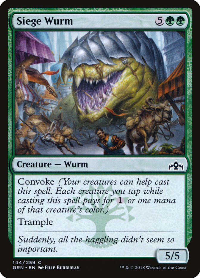 Siege Wurm [Guilds of Ravnica] | Total Play