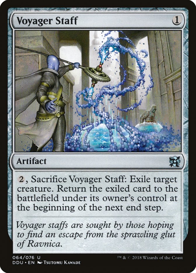 Voyager Staff [Duel Decks: Elves vs. Inventors] | Total Play