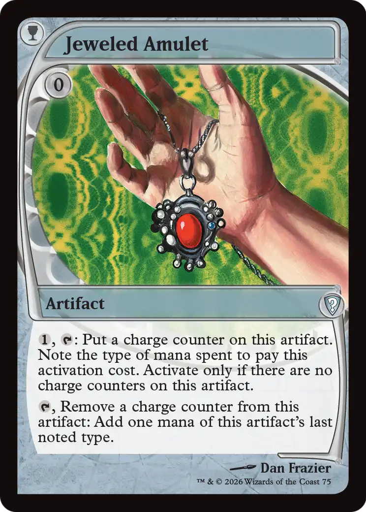Jeweled Amulet (Future Sight) [Mystery Booster: Commander Edition] | Total Play