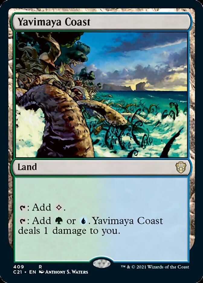 Yavimaya Coast [Commander 2021] | Total Play
