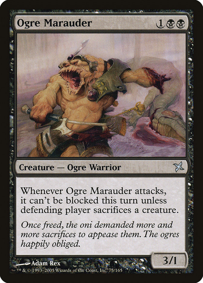 Ogre Marauder [Betrayers of Kamigawa] | Total Play
