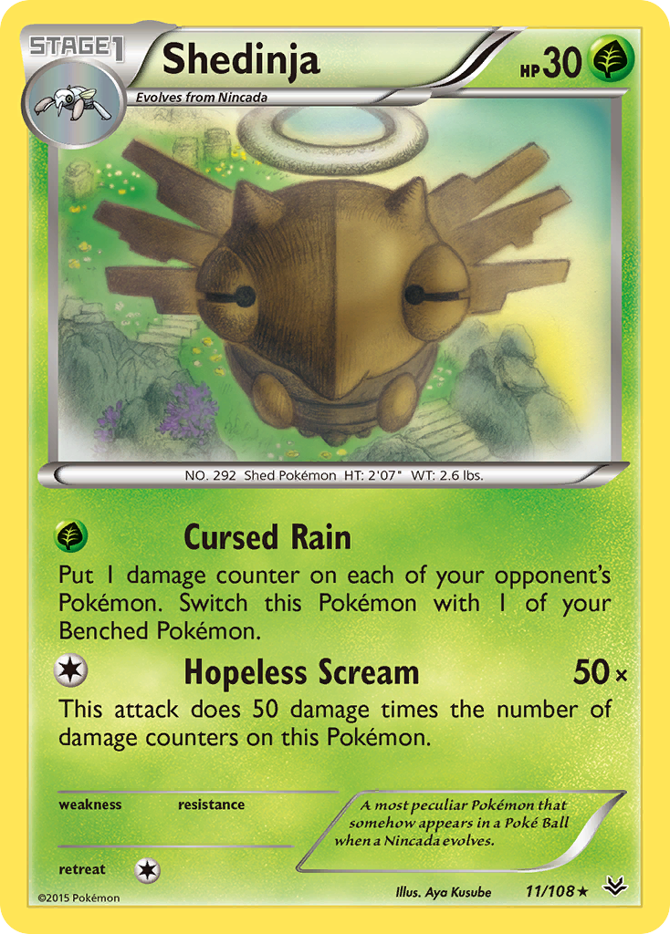 Shedinja (11/108) [XY: Roaring Skies] | Total Play