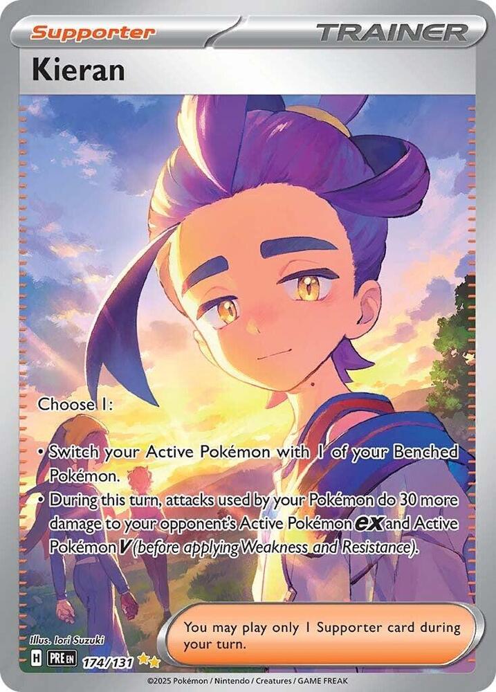 Kieran (174/131) [Scarlet & Violet: Prismatic Evolutions] | Total Play