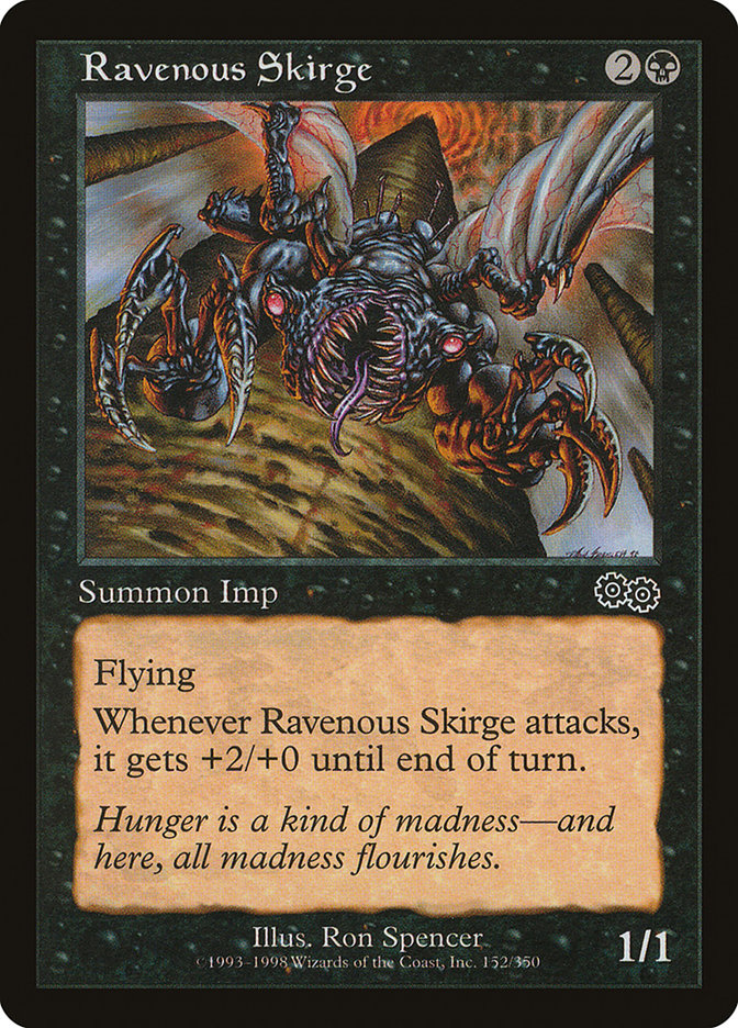Ravenous Skirge [Urza's Saga] | Total Play