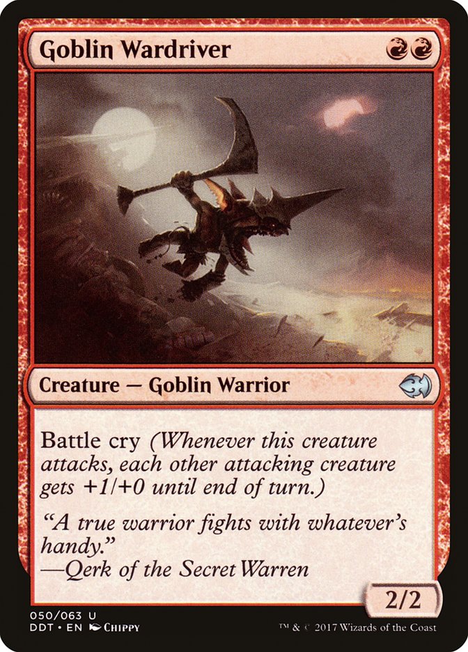 Goblin Wardriver [Duel Decks: Merfolk vs. Goblins] | Total Play