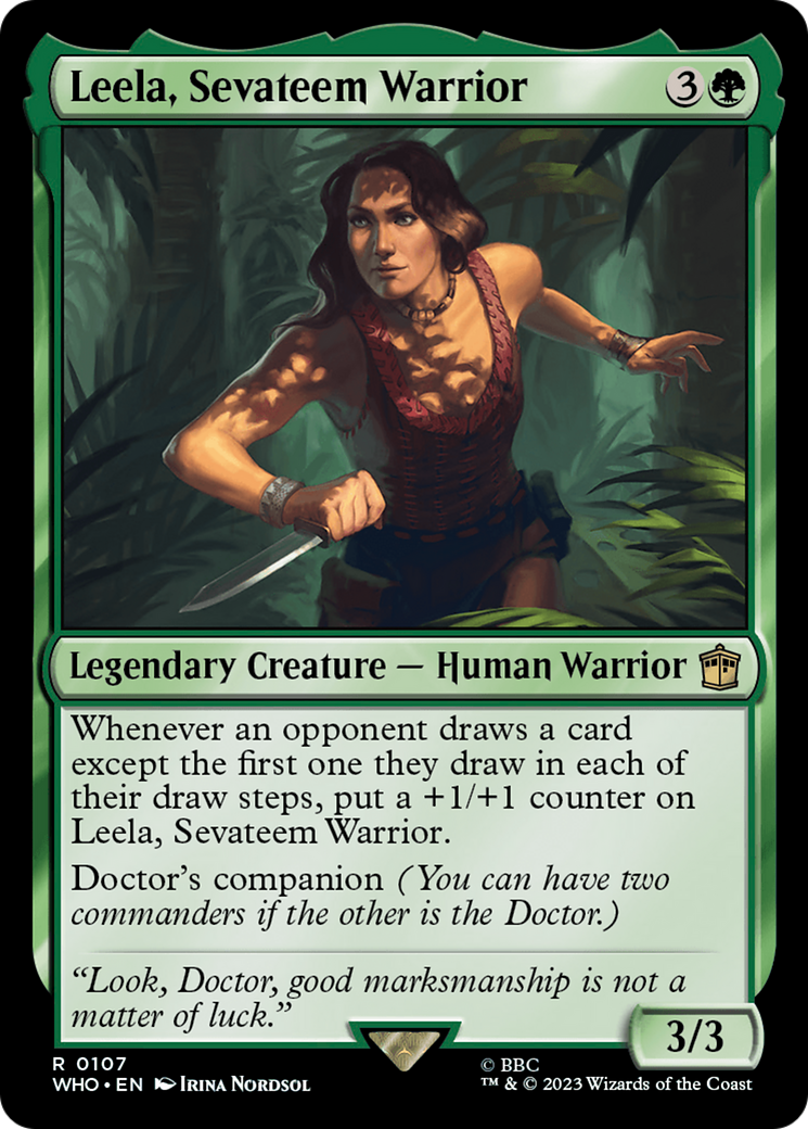 Leela, Sevateem Warrior [Doctor Who] | Total Play