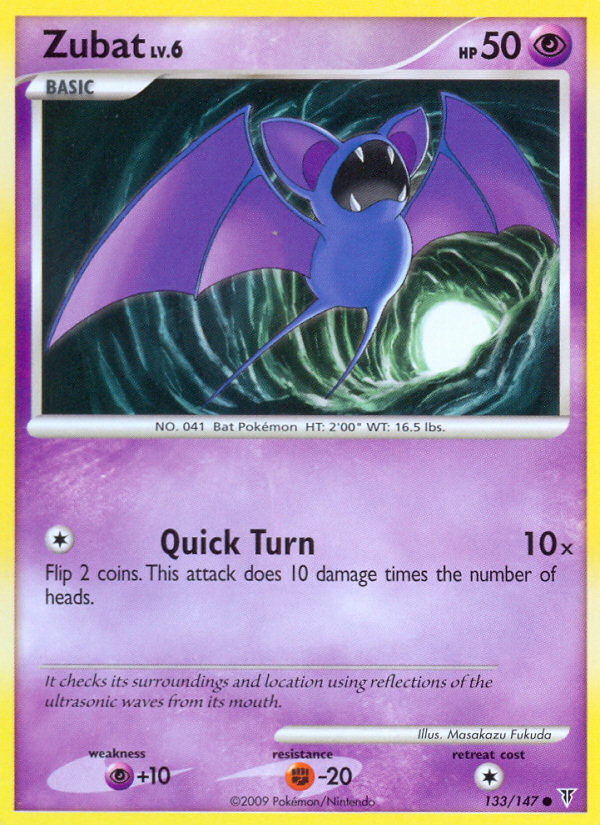 Zubat (133/147) [Platinum: Supreme Victors] | Total Play