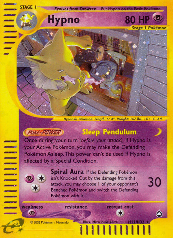 Hypno (H12/H32) [Aquapolis] | Total Play
