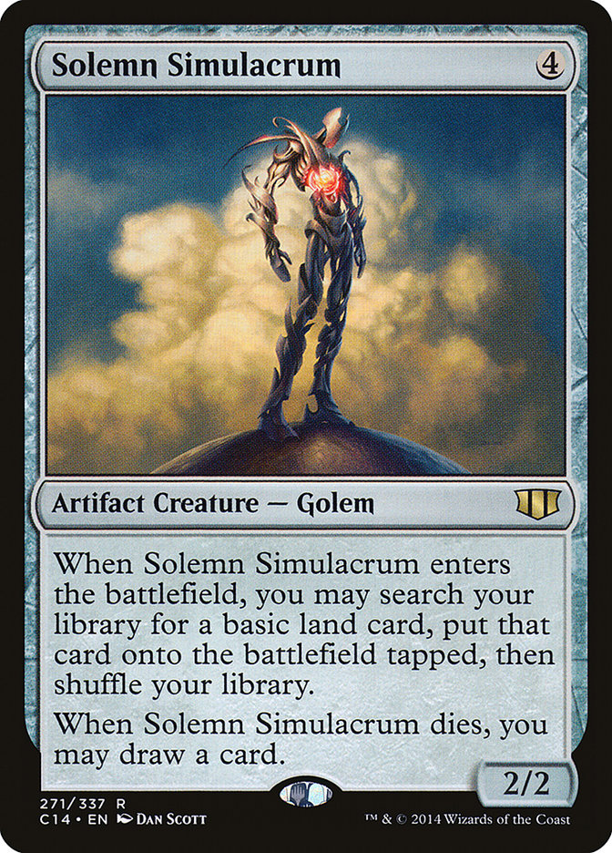 Solemn Simulacrum [Commander 2014] | Total Play
