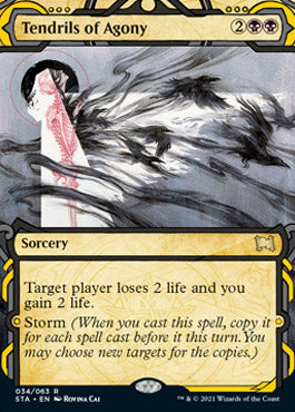 Tendrils of Agony (Foil Etched) [Strixhaven: Mystical Archive] | Total Play