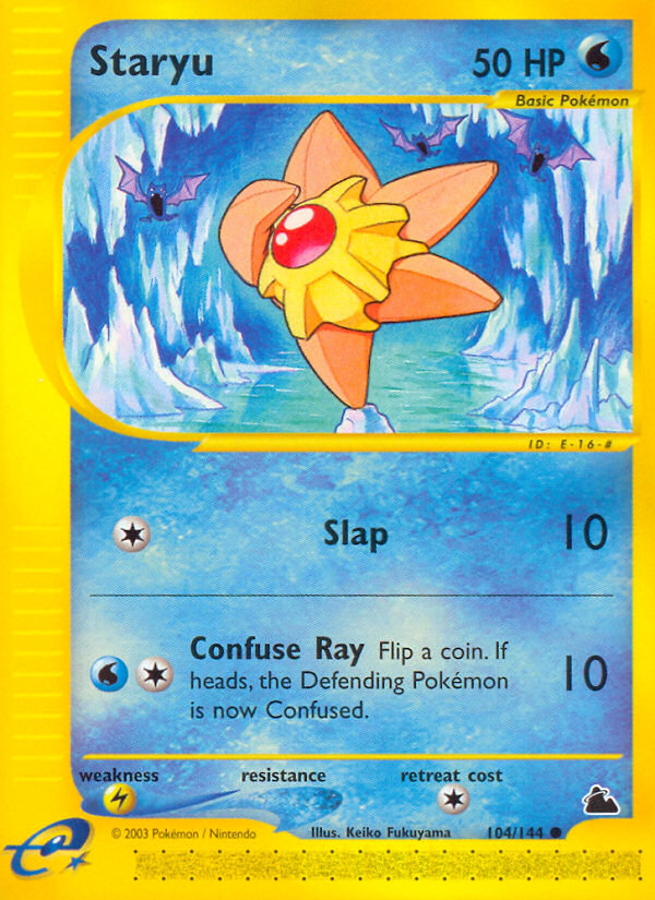 Staryu (104/144) [Skyridge] | Total Play