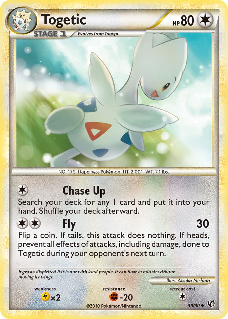 Togetic (39/90) [HeartGold & SoulSilver: Undaunted] | Total Play