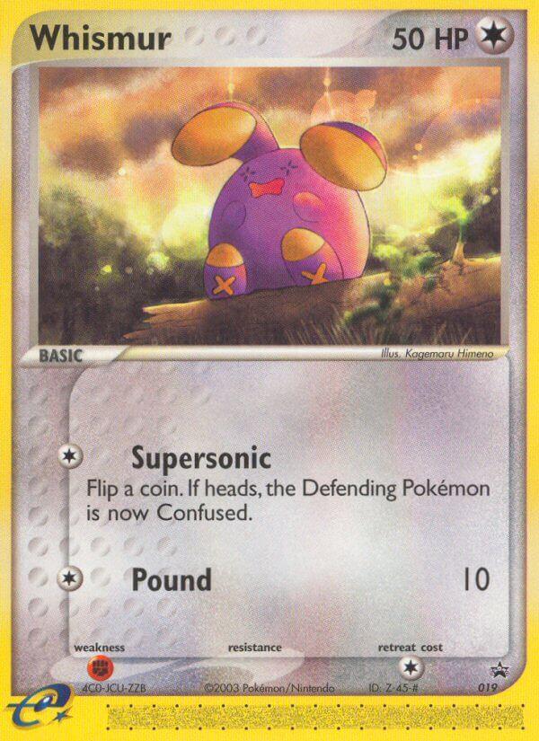Whismur (019) [Nintendo: Black Star Promos] | Total Play