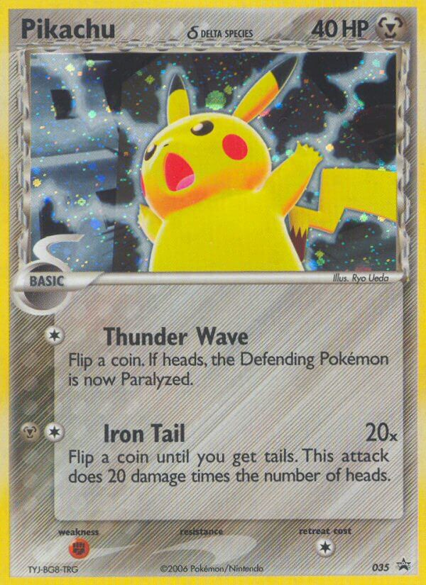 Pikachu (035) (Delta Species) [Nintendo: Black Star Promos] | Total Play