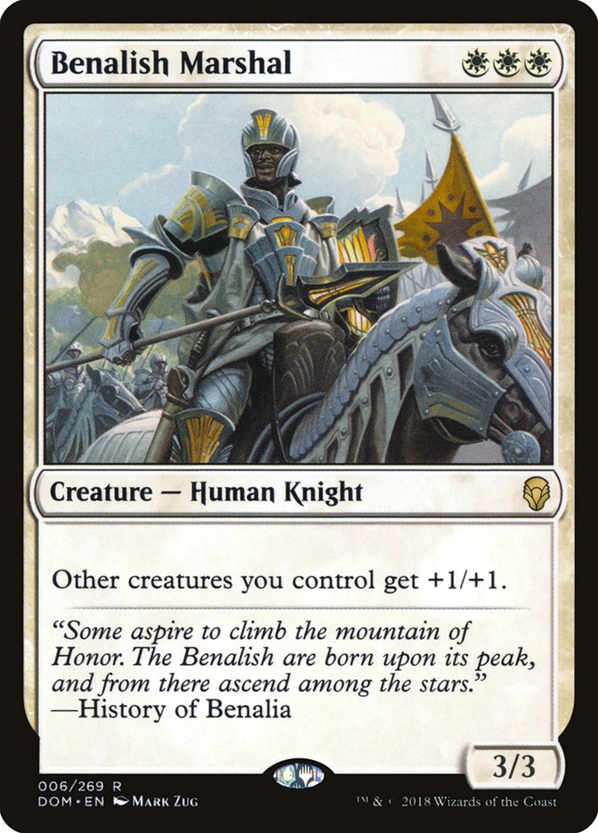 Benalish Marshal [Dominaria] | Total Play