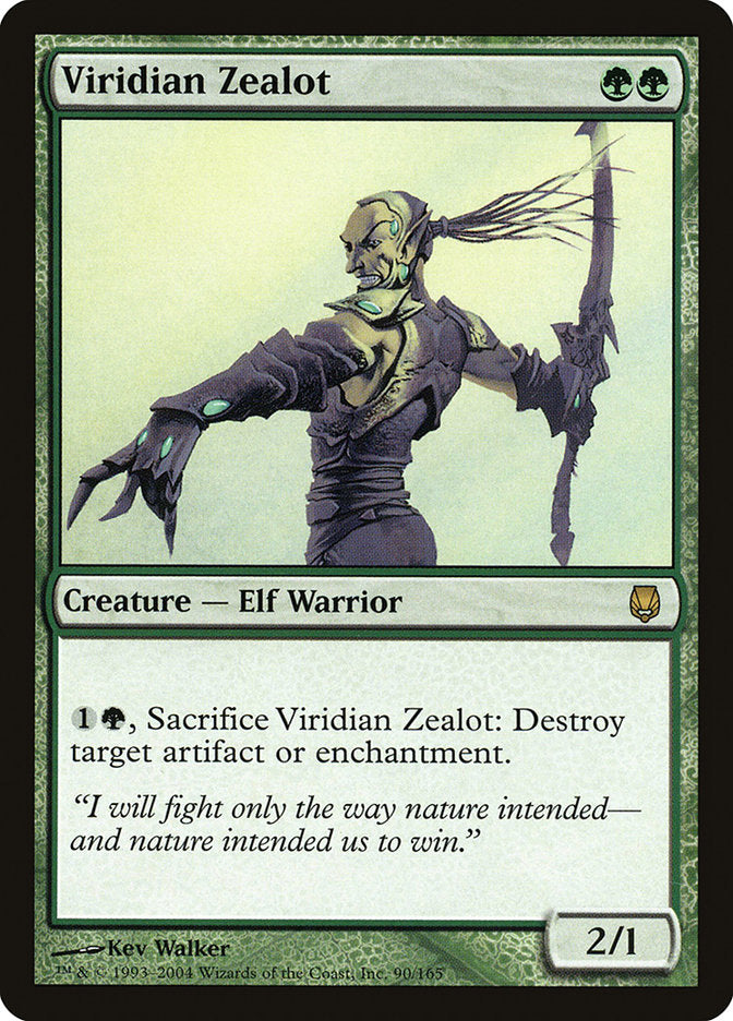 Viridian Zealot [Darksteel] | Total Play