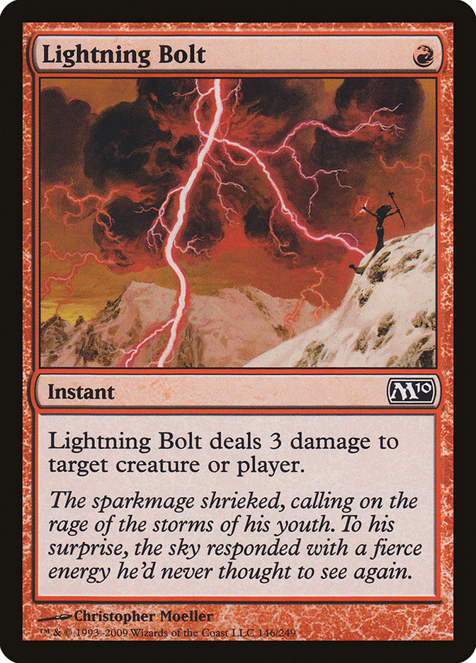 Lightning Bolt [Magic 2010] | Total Play