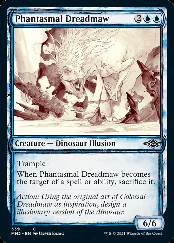 Phantasmal Dreadmaw (Sketch) [Modern Horizons 2] | Total Play